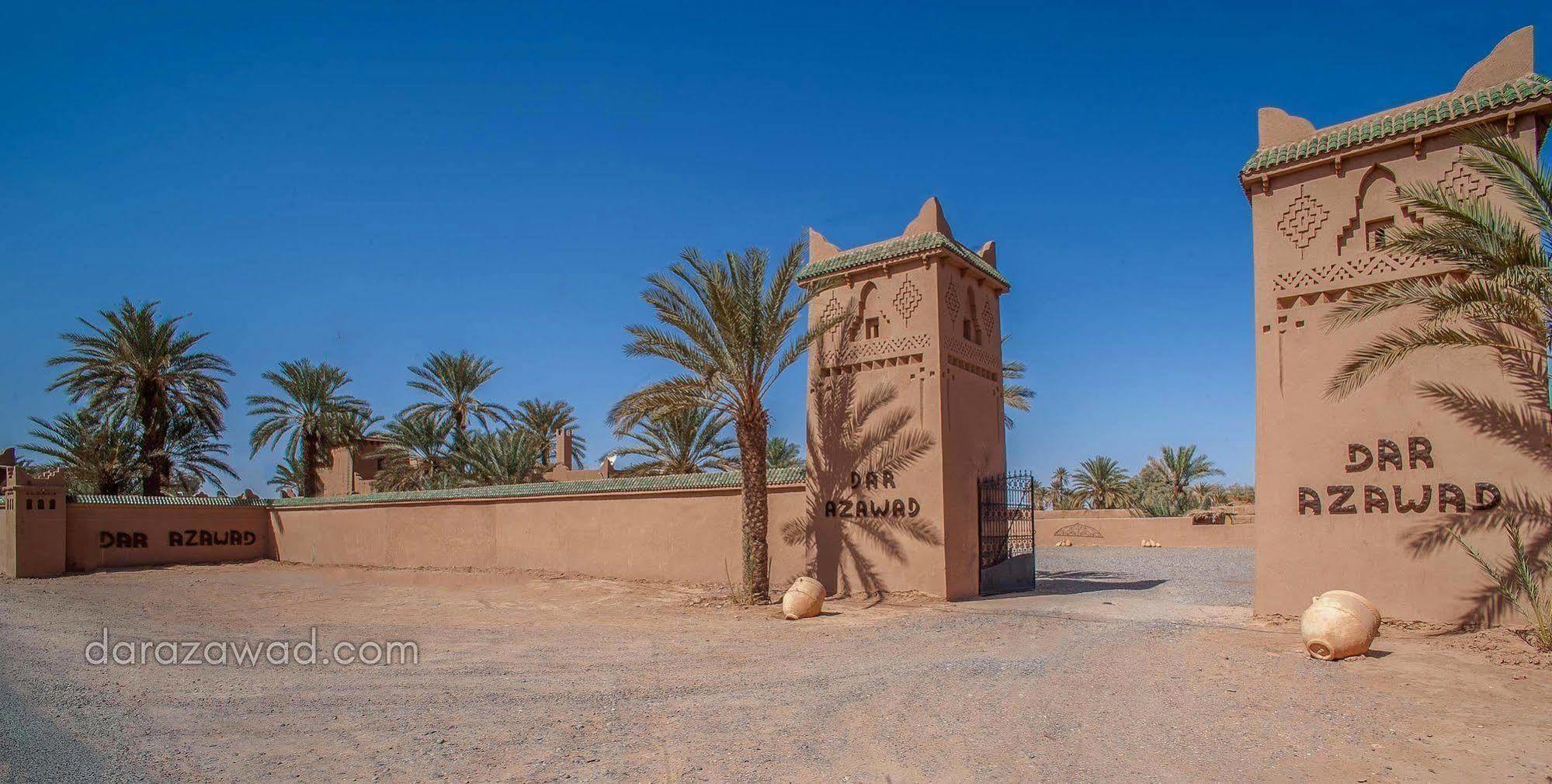 Hotel Dar Azawad M’hamid El Ghizlane Exterior foto